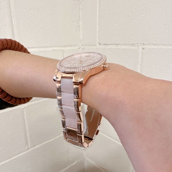 Michael Kors MK6928 Tibby Multifunction Multicolor-Tone Stainless Steel Watch - Picture 11 of 11